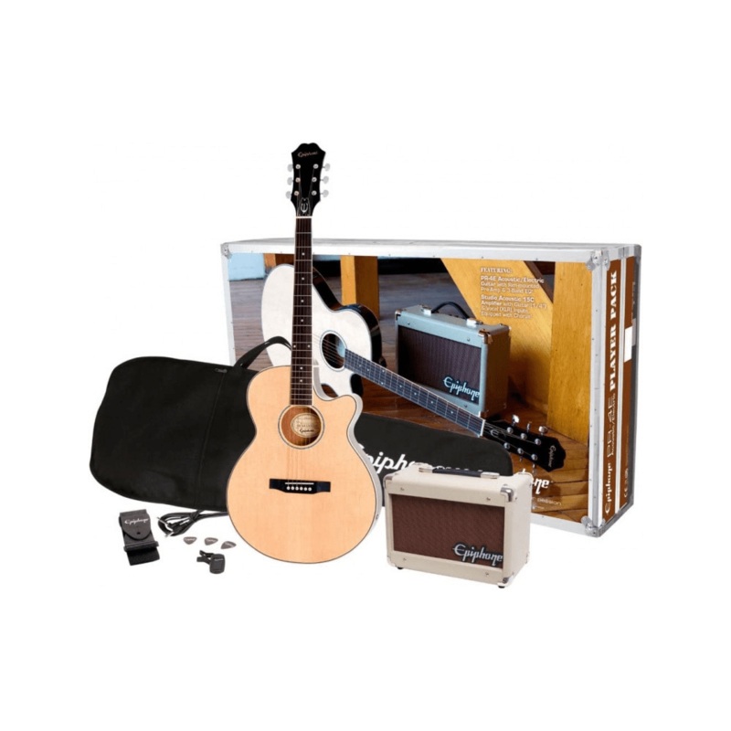 Epiphone PR-4E Acoustic-Electric Guitar Player Pack