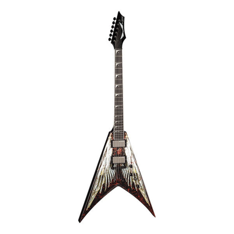 Dean Guitars Angel of Deth Electric Guitar – Angel of Death Custom Graphic