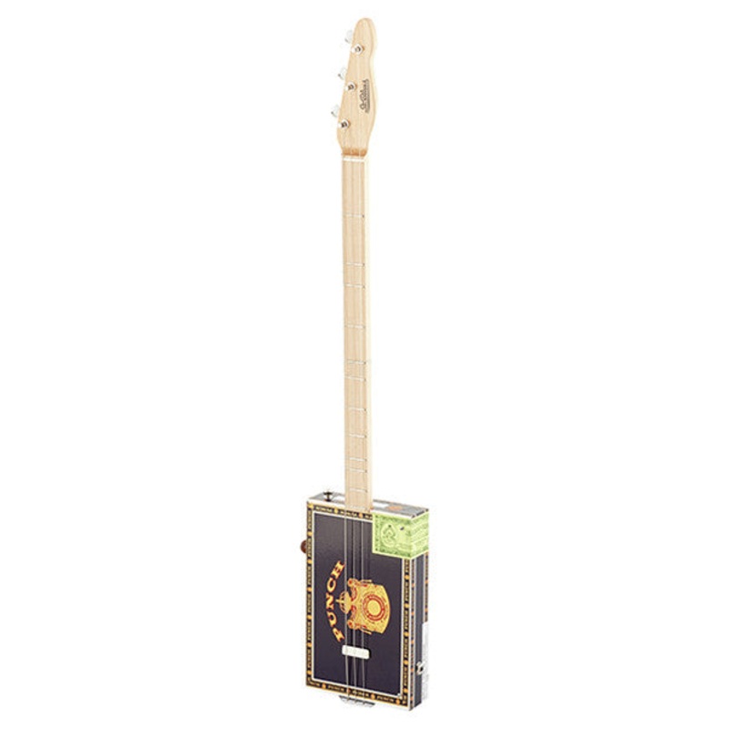 St.Blues Cigar Box 3-String Electric Guitar