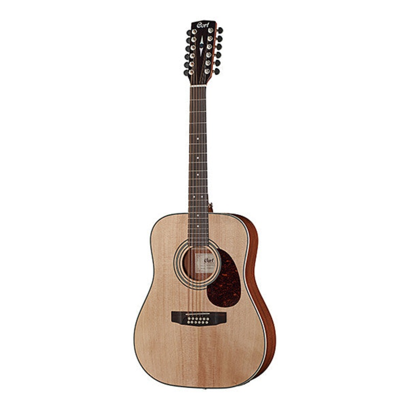 Cort Earth 70-12E Dreadnought Electro Acoustic Guitar – Natural Open Pore