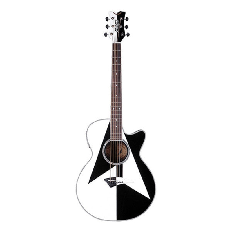 Dean Guitar Performer Michael Schenker Cutaway Electro Acoustic Guitar – Schenker Custom Graphic
