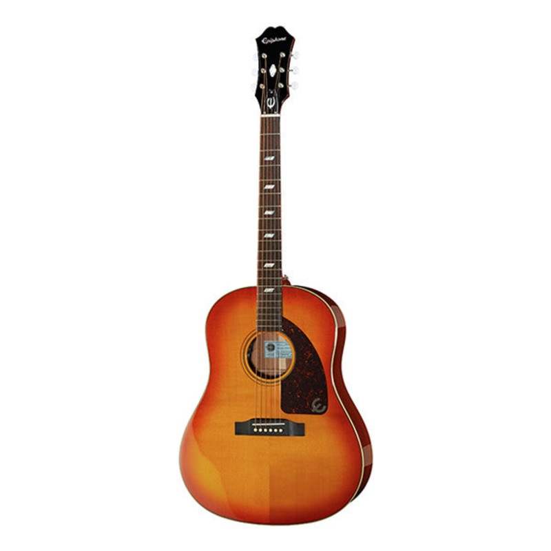 Epiphone 1964 Texan Dreadnought Electro Acoustic Guitar – Vintage Cherryburst