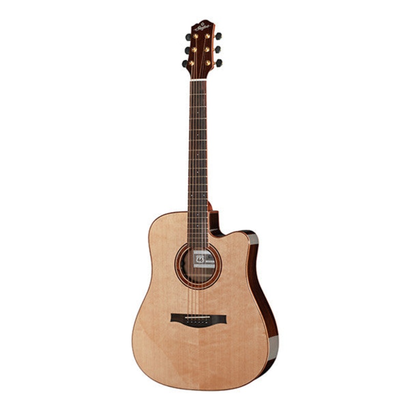 Stanford 46-D5-SP-ECW Dreadnought Cutaway Electro Acoustic Guitar – High Gloss