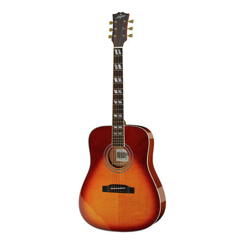 Stanford D-Bird Deja Vu Series Dreadnought Acoustic Guitar – Cherry Sunburst High Gloss