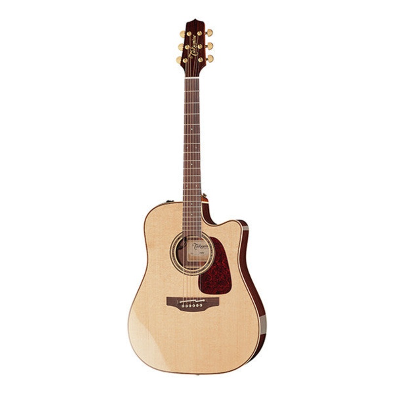 Takamine P5DC Dreadnought Cutaway Electro Acoustic Guitar – Natural High Gloss