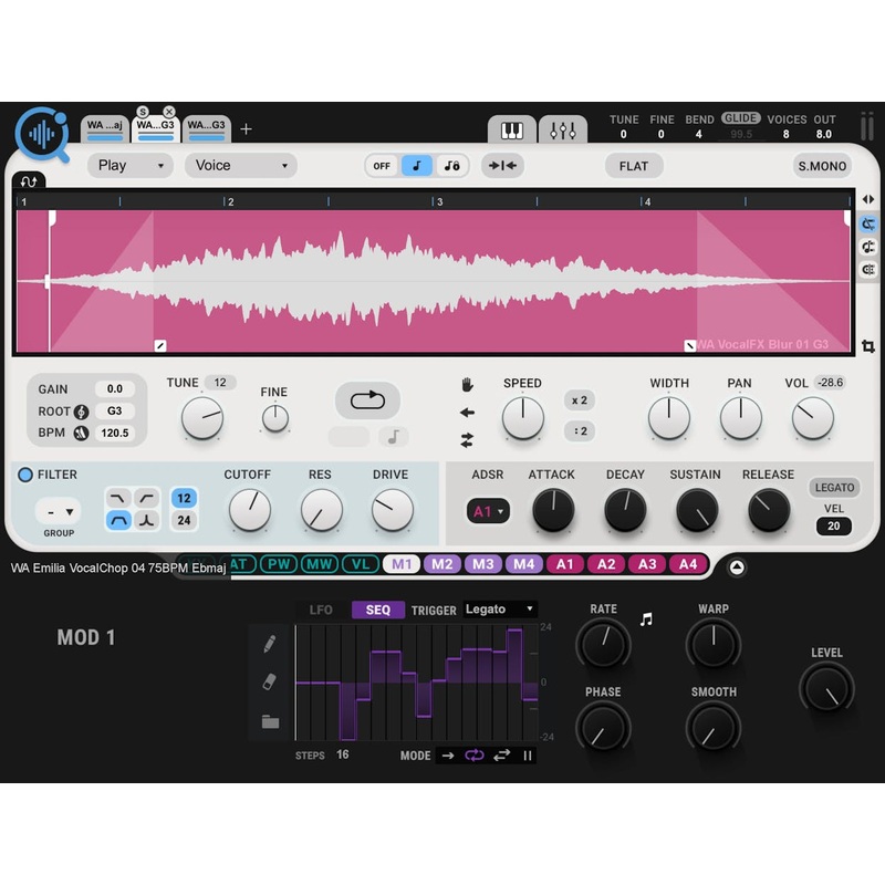 Waves CR8 Creative Sampler: Sampler
