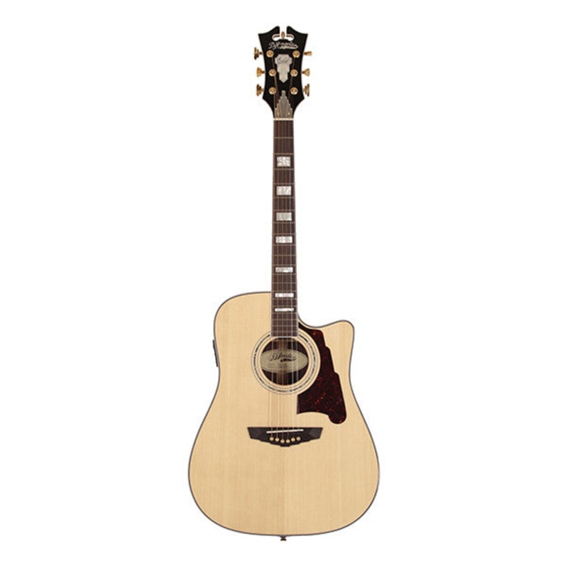 D’Angelico Bowery Single-Cutaway Dreadnought Electro Acoustic Guitar