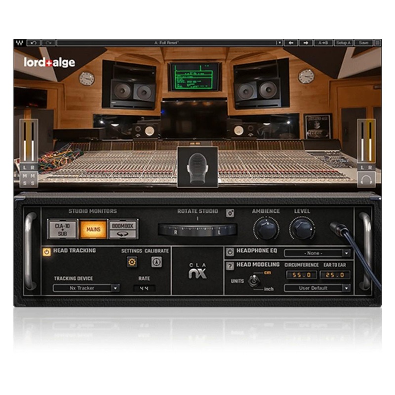 Waves CLA Nx Chris Lord Alges Studio on Headphones Plugin