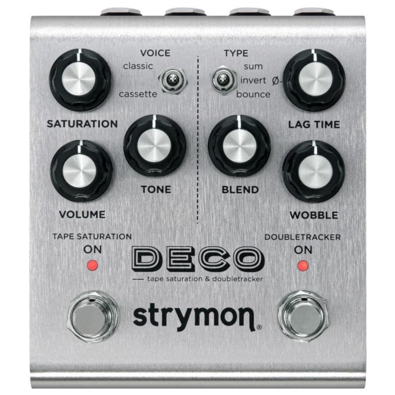 Strymon Deco V2 Tape Saturation and Double Tracker Pedal