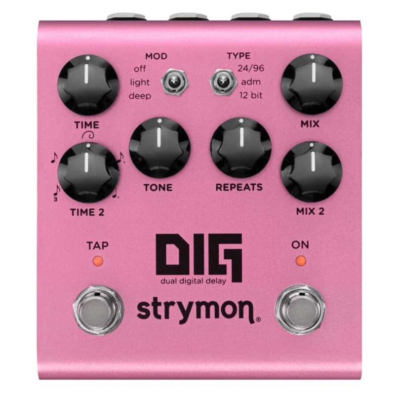 Strymon DIG V2 Dual Digital Delay Effect Pedal