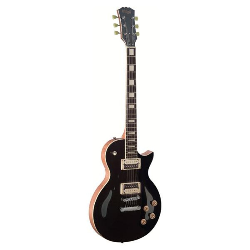 Stagg L Series Zebra Electric Guitar – Black