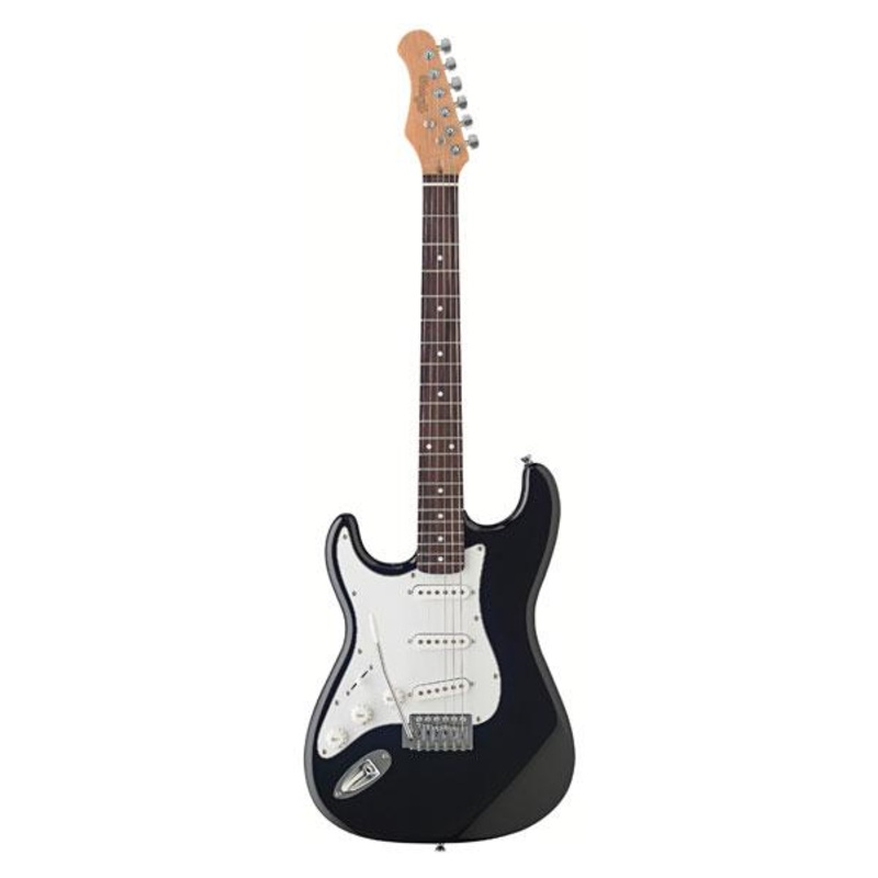 Stagg Standard S Left Handed Electric Guitar – Black