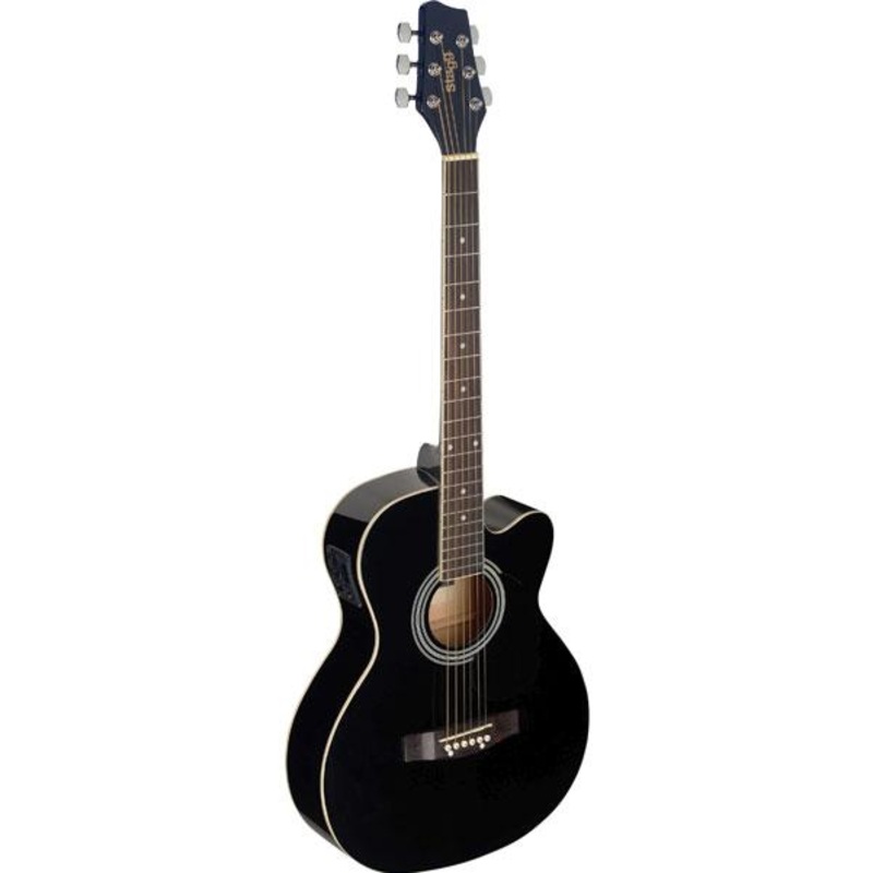 Stagg Auditorium Cutaway Electro-Acoustic Guitar