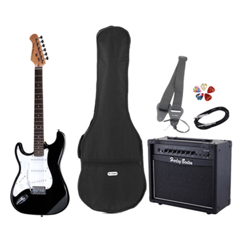 Thomann G46 Left Handed Electric Guitar Set – Black High Gloss