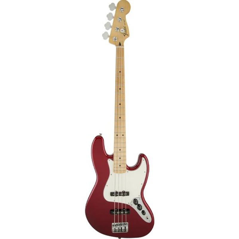 Fender Standard Jazz Bass Guitar Maple Fingerboard – Candy Apple Red