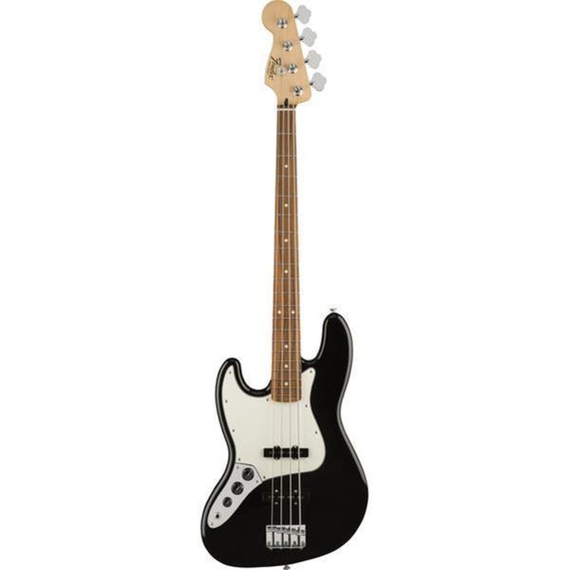 Fender Standard Jazz Bass Pau Ferro Fingerboard Left Handed Bass Guitar – Black