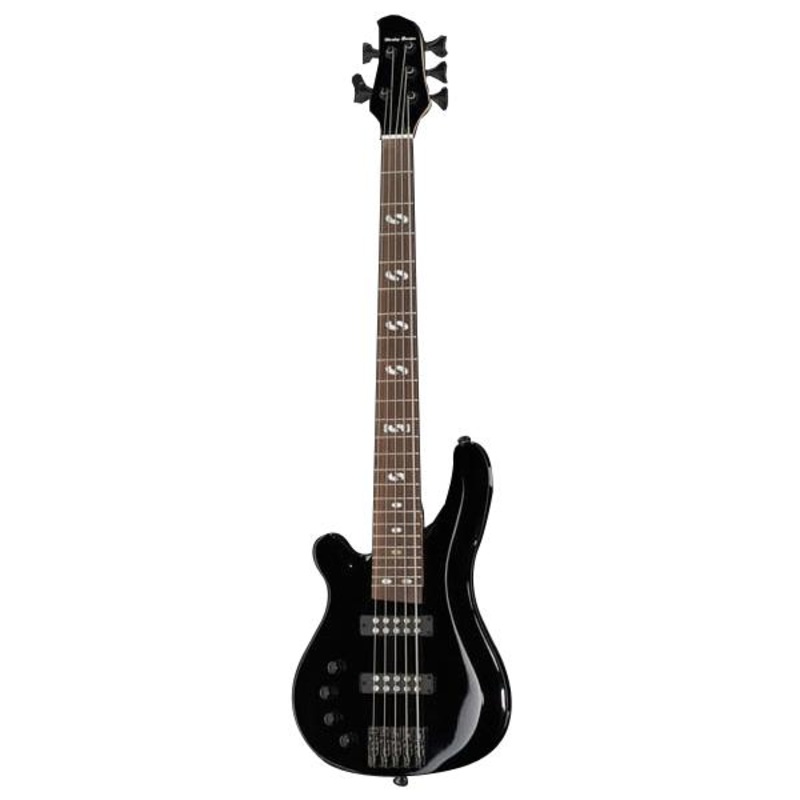 Harley Benton B-550 Progressive Series Bass Guitar – Left Handed – Black
