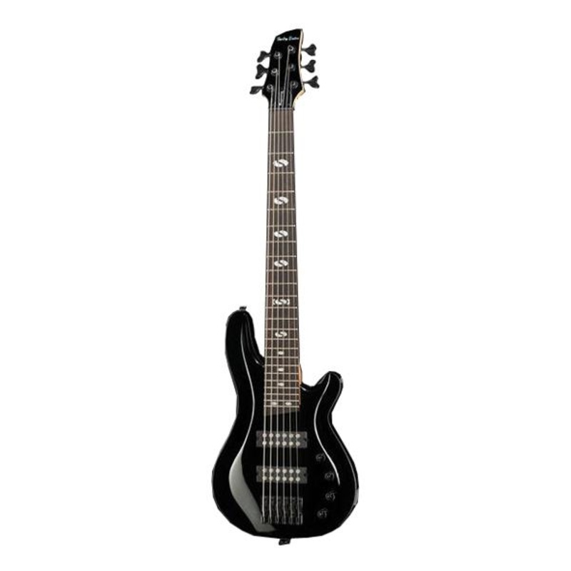 Harley Benton B-650 Progressive Series 6 String Bass Guitar – Black