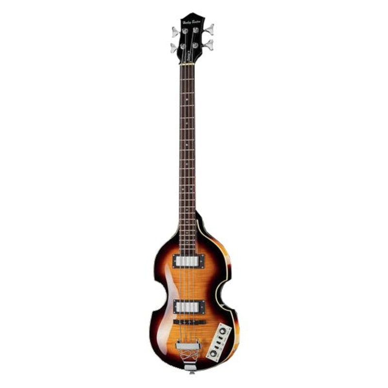 Harley Benton Beatbass Vintage Series Bass Guitar – Vintage Sunburst