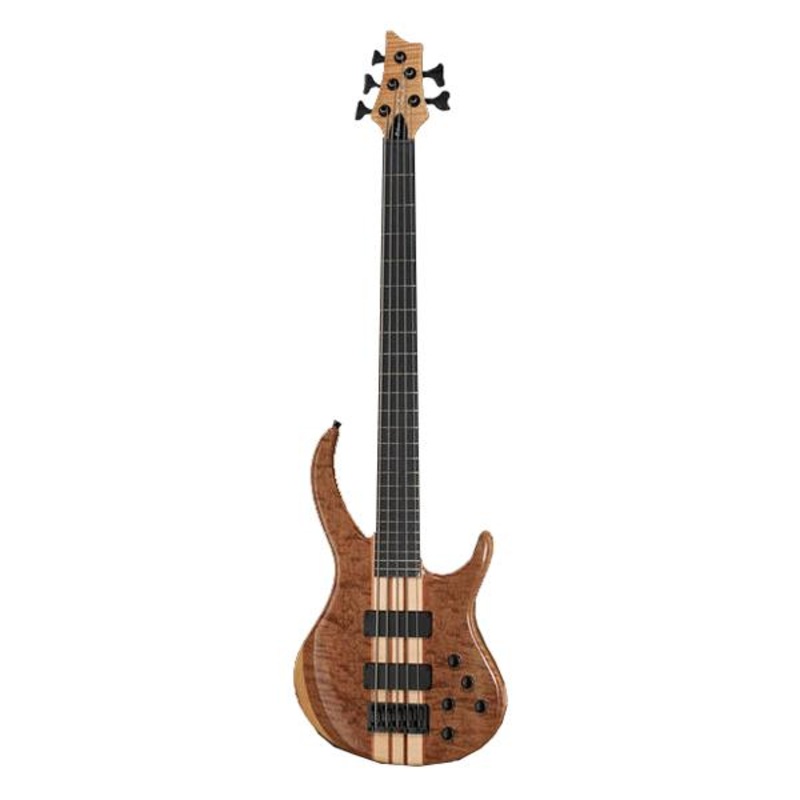 Harley Benton BZ-5000 5 String Electric Bass Guitar – Natural High Gloss