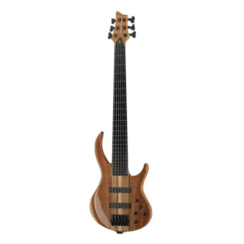 Harley Benton BZ-6000 Deluxe Series 6 String Bass Guitar – Natural
