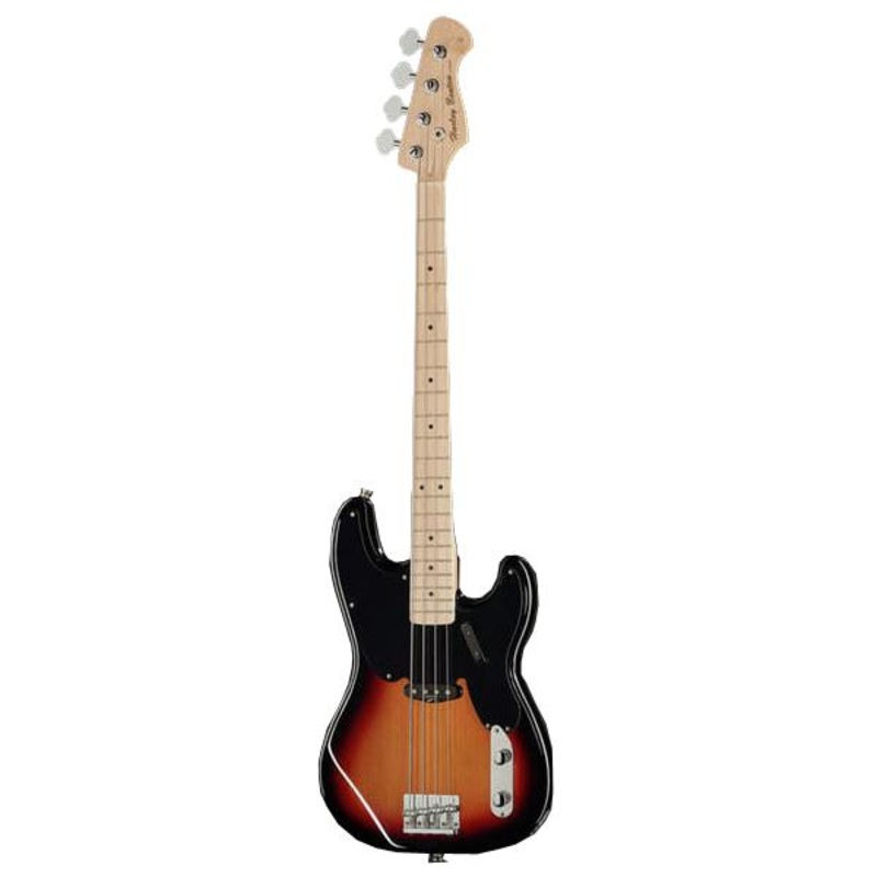 Harley Benton PB-50 Vintage Series Bass Guitar – 2 Tone Sunburst High Gloss