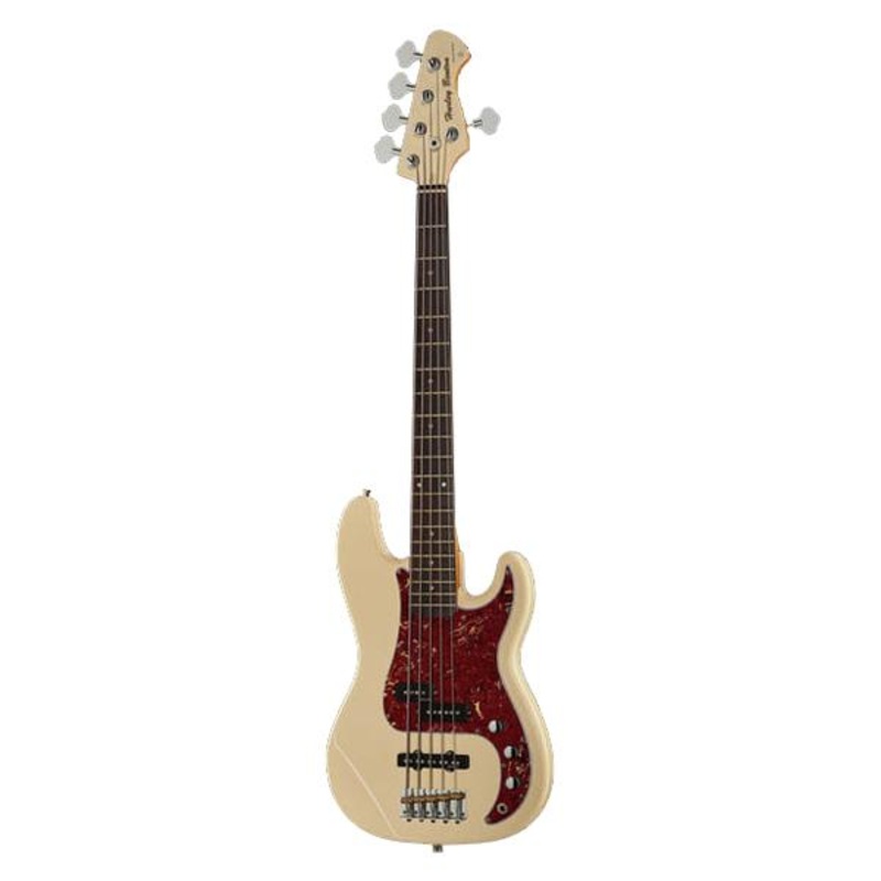 Harley Benton Vintage Series PJ-75 Bass Guitar – Olympic White