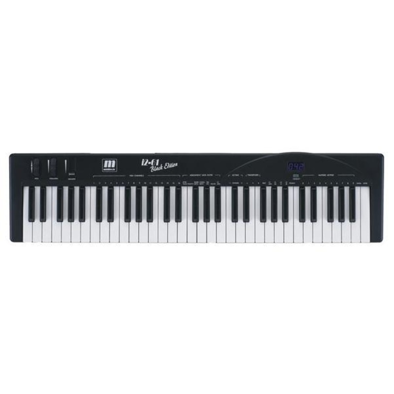 Miditech I2 61 USB MIDI Keyboard – Black Edition