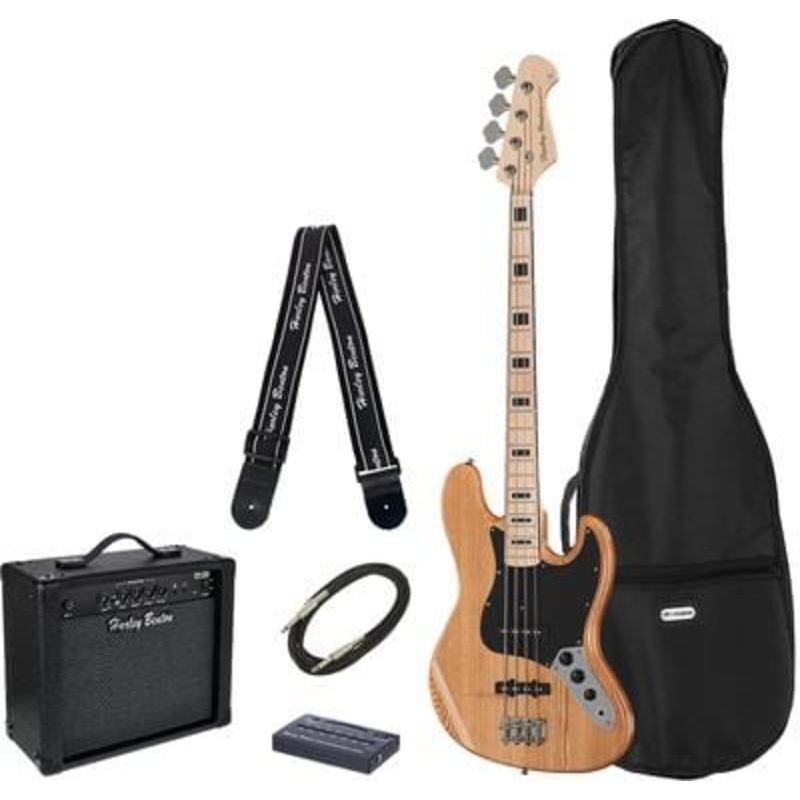 Harley Benton JB-75MN NA Bundle 3