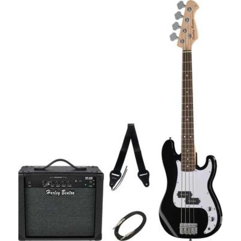 Harley Benton PB-Shorty BK Standard Set 1