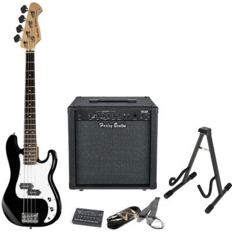 Harley Benton PB-Shorty BK Standard Set 2