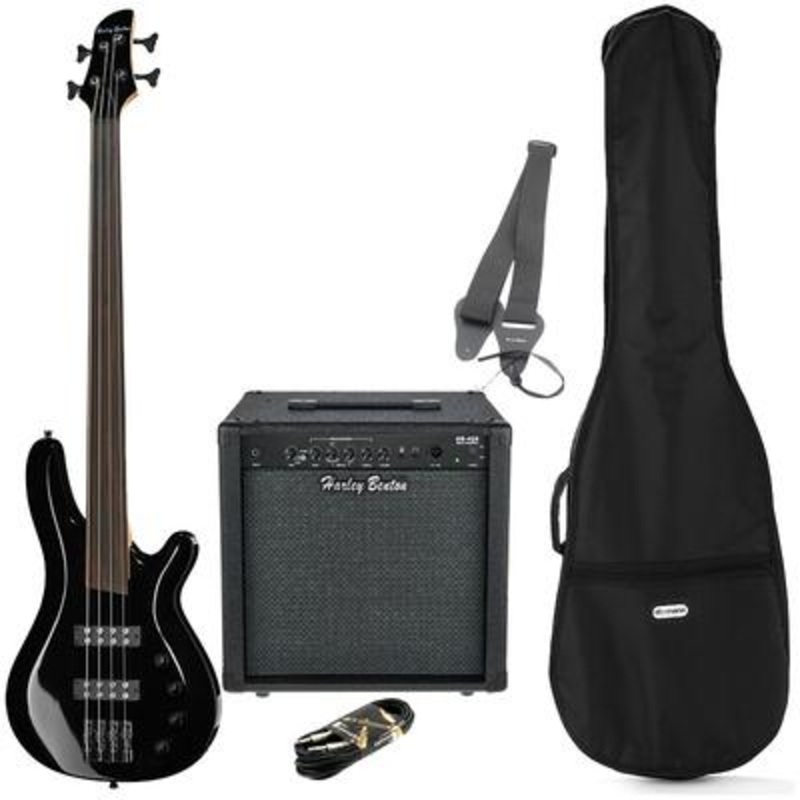 Harley Benton B-450FL BK Progressive Bundle1