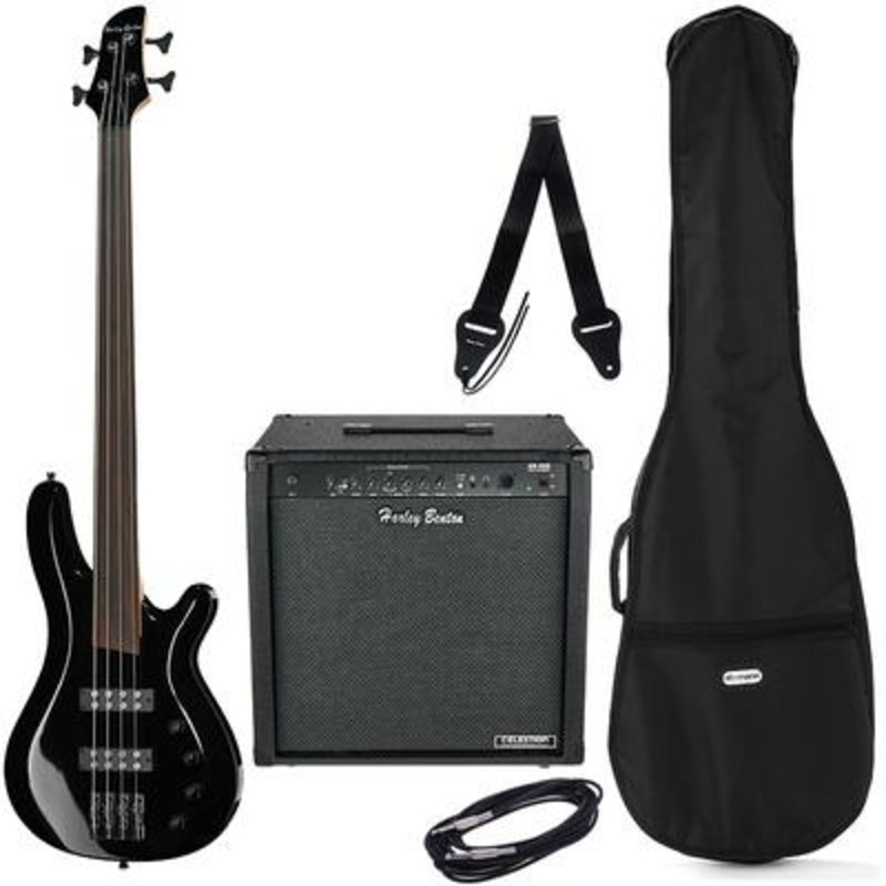 Harley Benton B-450FL BK Progressive Bundle2