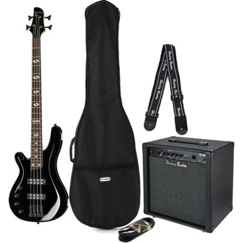 Harley Benton B-450LH BK Progressive Bundle