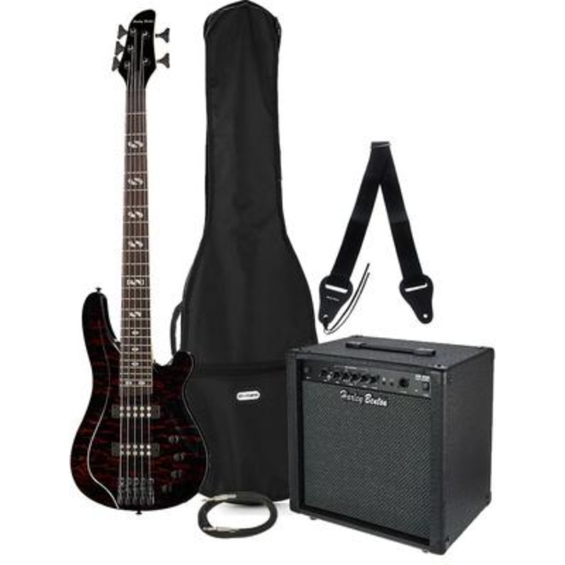 Harley Benton B-550 QTB Progressive Bundle2