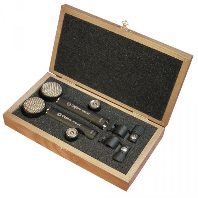 Oktava Mk 102 MSP2 Stereo pair of Large Diaphragm Condenser Microphones