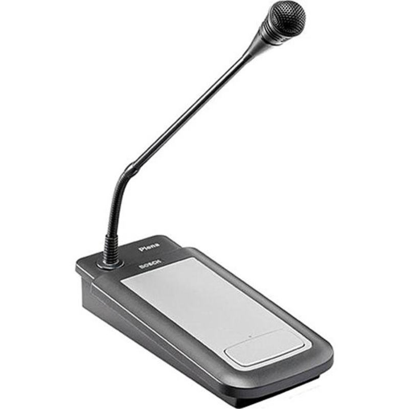 Bosch PLE-1CS Plena All Call Station with PTT Condenser Tabletop Microphone