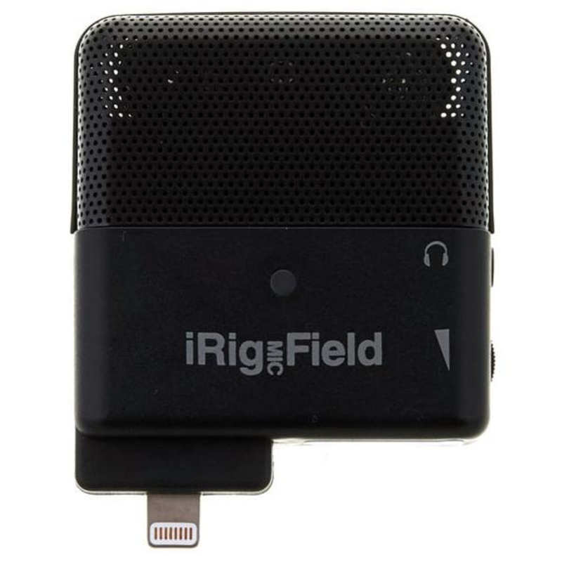 IK Multimedia iRig Mic Field Stereo Plug-in Condenser Microphone