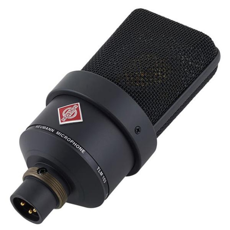 Neumann TLM 103 mt Large Diaphragm Condenser Microphone – Black
