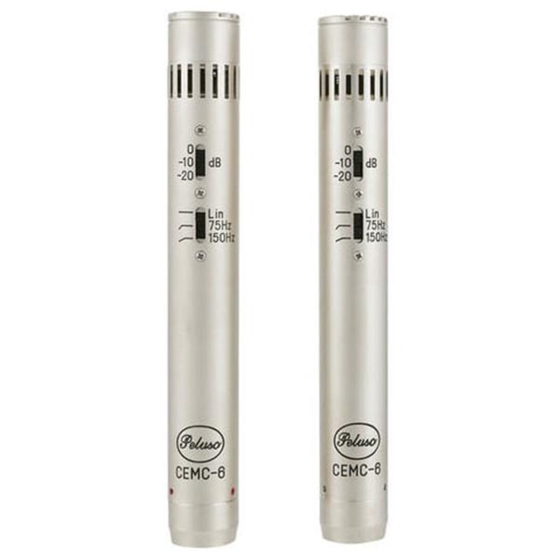 Peluso Microphone Lab CEMC6 Small Diaphragm Condenser Microphone Stereo Kit