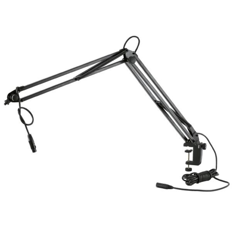 Konig & Meyer 23850-311-55 Microphone Desk Arm Stand – Black