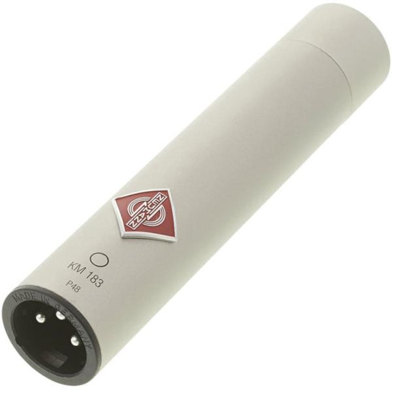 Neumann KM183 Small Diaphragm Omnidirectional Condenser Microphone – Nickel