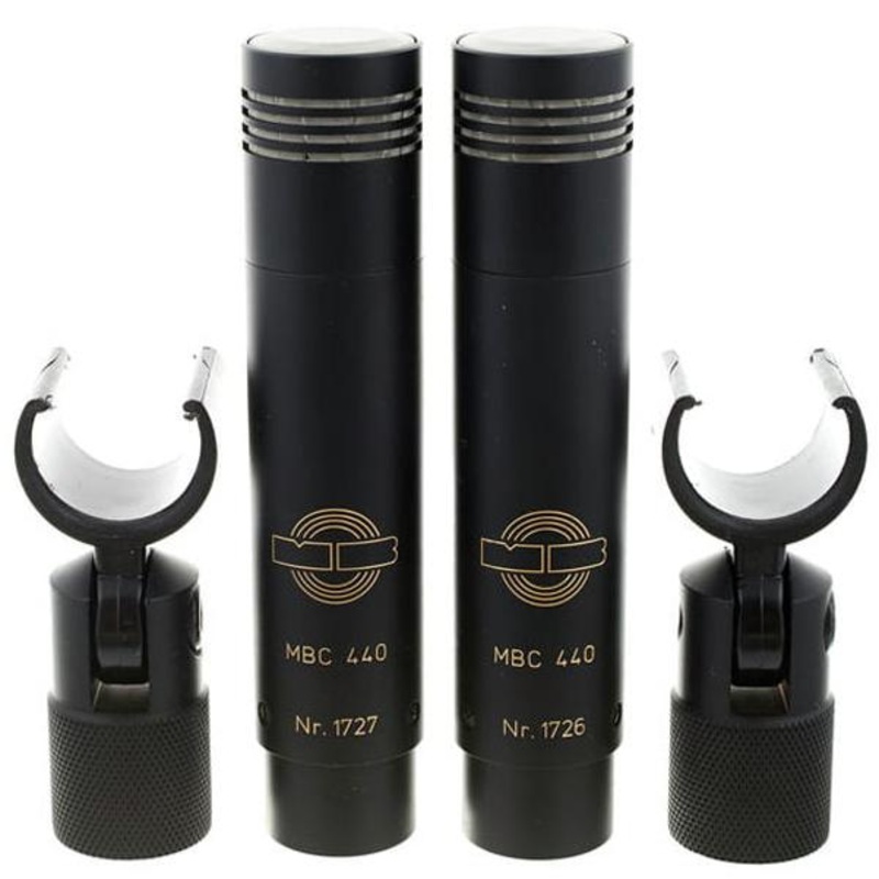Haun MBC 440 Stereo Matched Stereo Pair Condenser Microphones