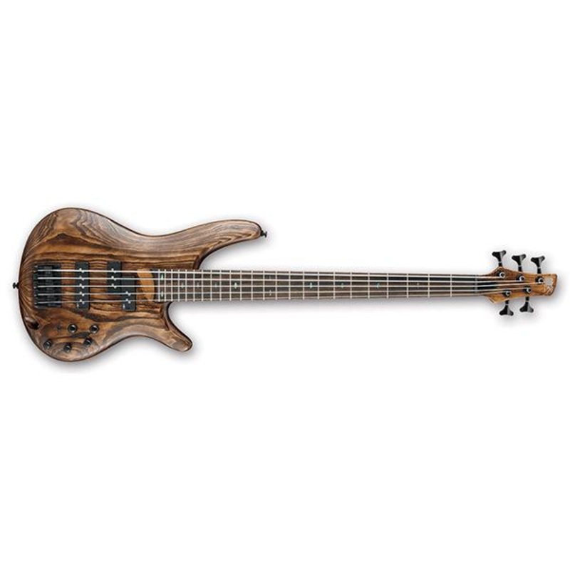 Ibanez SR655 5 String Bass Guitar – Antique Brown Stained