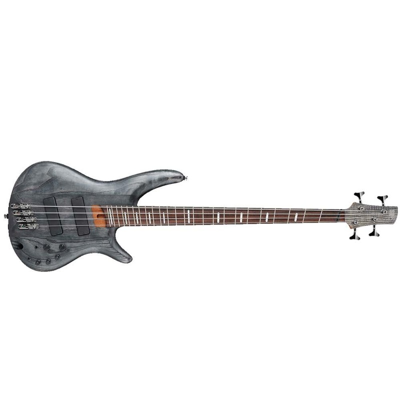 Ibanez SRFF800 4 String Multi-Scale Bass Guitar – Black Stained