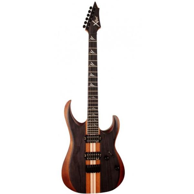 Cort X-LTD 16 Electric Guitar – Open Pore Transparent Black