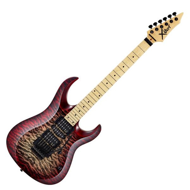 Cort X11QM Quilted Maple Electric Guitar