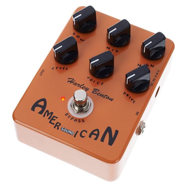 Harley Benton American Truetone Overdrive Effect Pedal