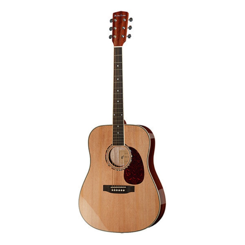 Harley Benton D-120 Dreadnought Acoustic Guitar – Natural High Gloss