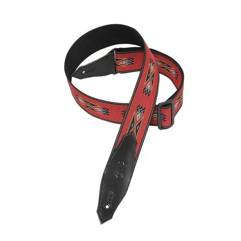 Leveys MSSN80-RED Woven Guitar Strap